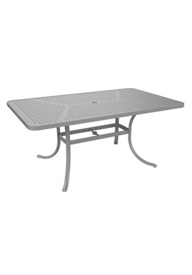Boulevard 66" x 40" Rectangular Umbrella Dining Table