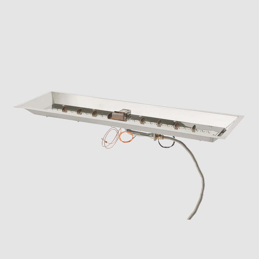 Crystal Fire Plus 12" Linear Gas Burner By The Outdoor Great Room