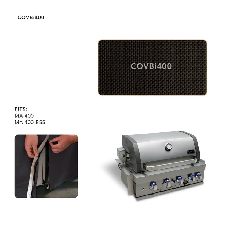 Cover for 4-Burner Built-In Grill COVBi400 by Mont Alpi