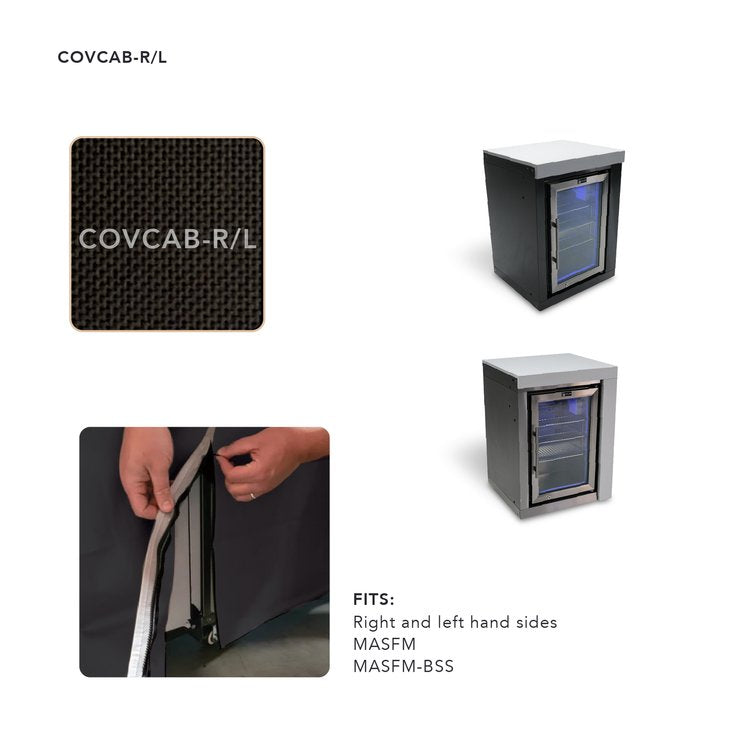 Cover for Right or Left Storage Cabinet COVCAB-R/L by Mont Alpi