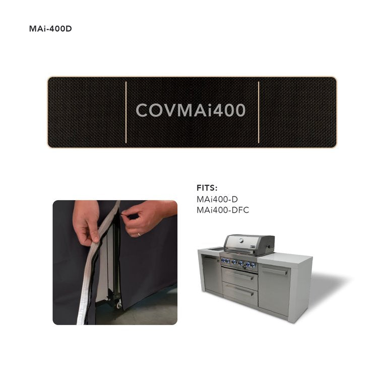 Cover for 4 Burner Island COVMAi400 by Mont Alpi