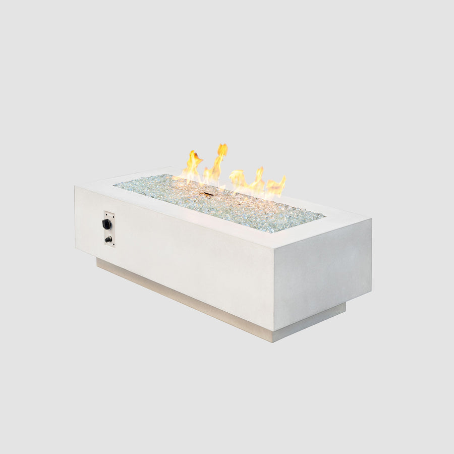 Cove Linear Gas Fire Pit Table 54" By The Outdoor Great Room