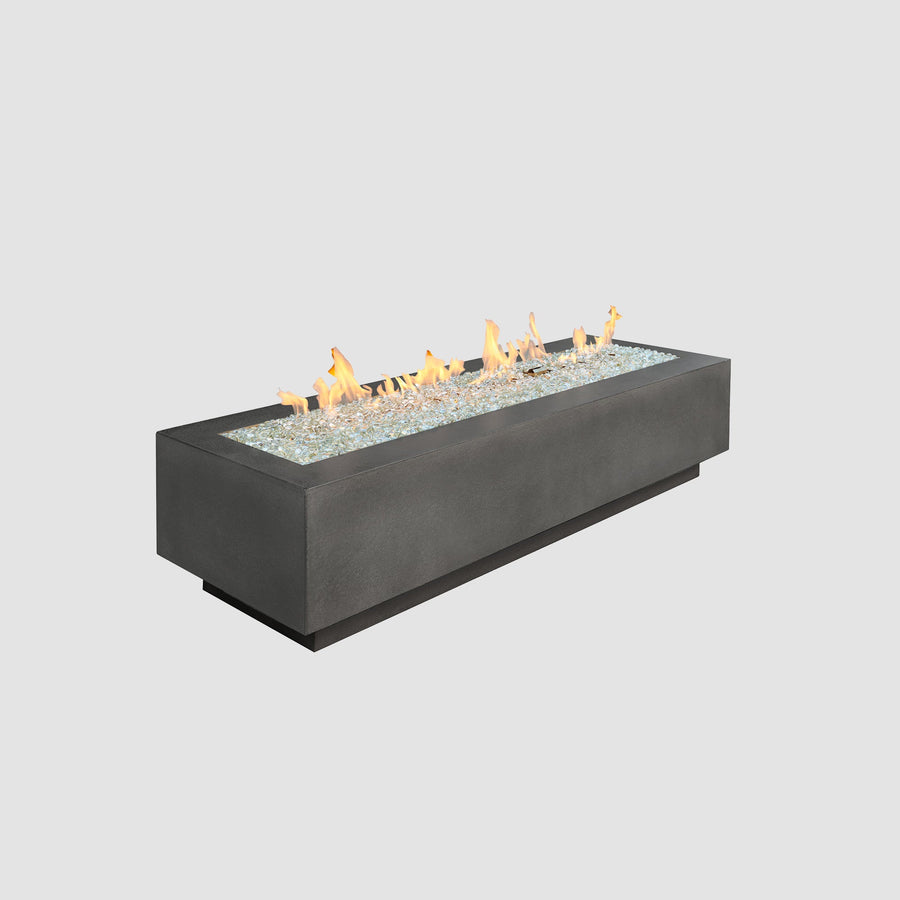 Cove Linear Gas Fire Pit Table 72"