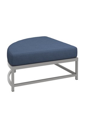 Cabana Club Cushion Curved Ottoman