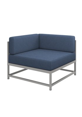 Cabana Club Cushion Square Corner Module (17" Seat Height) by Tropitone