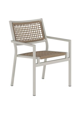 Cabana Club Rope Seat, Stacking, Dining Chair by Tropitone