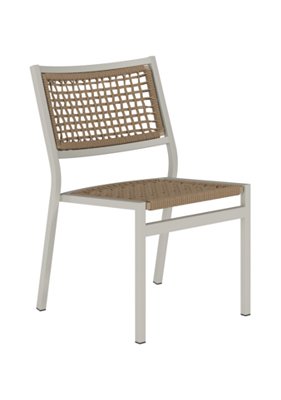 Cabana Club Rope Seat, Stacking, Side Chair by Tropitone