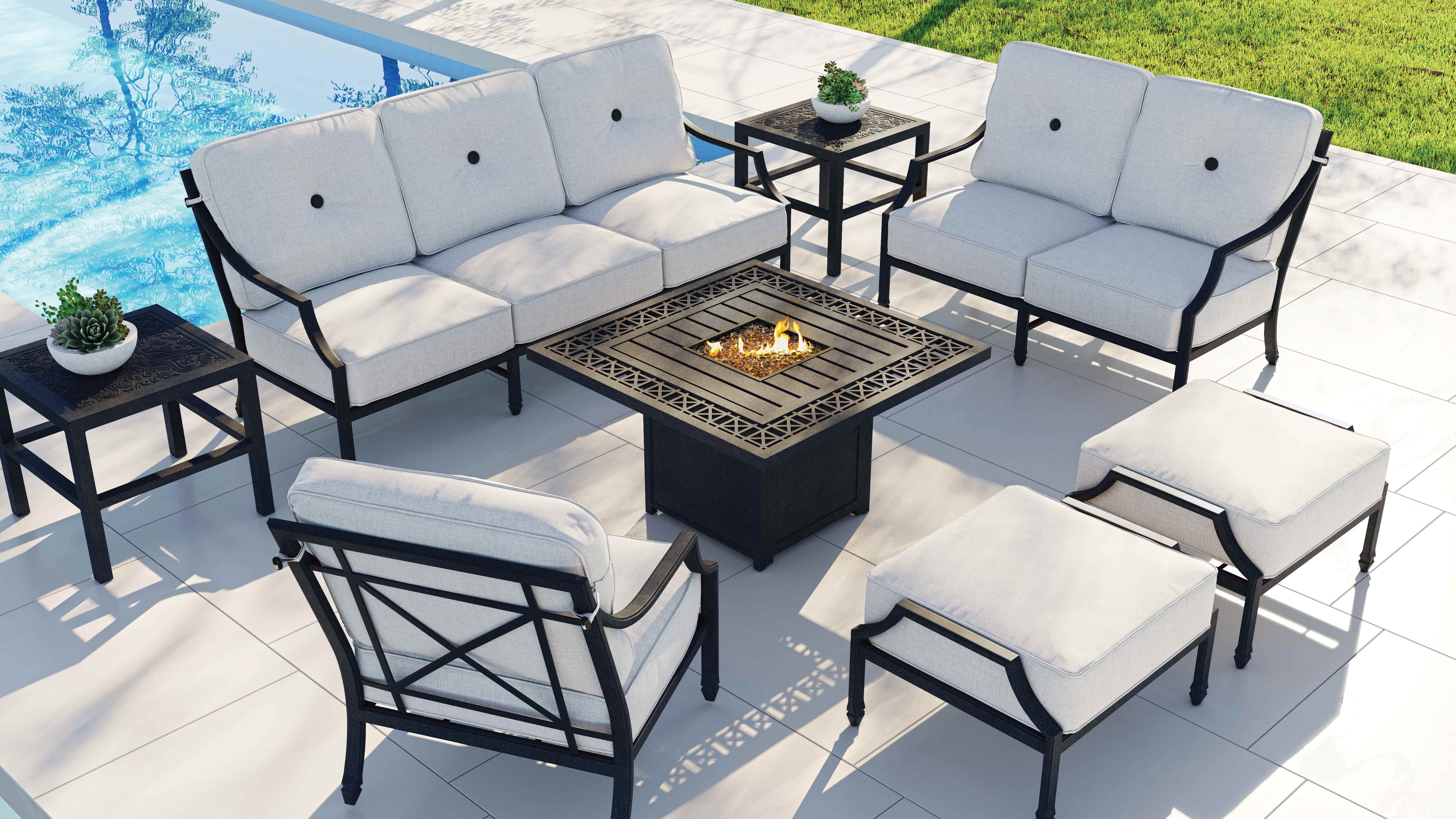 Lancaster Deep Seating Set By Castelle