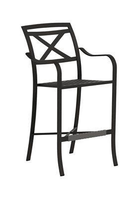 Catalina Cast Bar Stool X Back by Tropitone