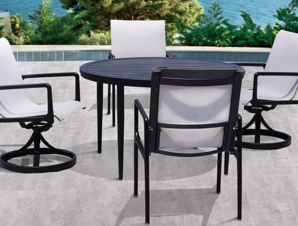 Cedar Sling Dining Chair by Hanamint