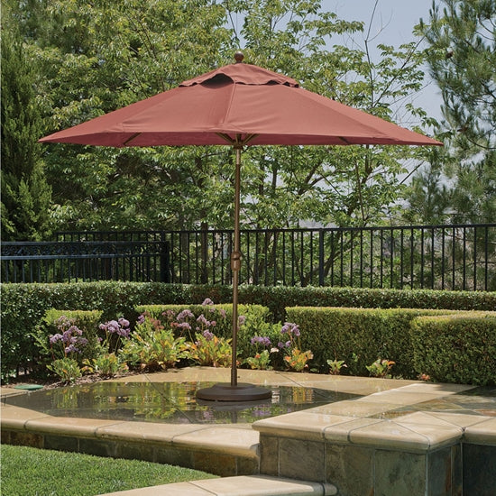 Round Umbrella Base with Wheels by Tropitone