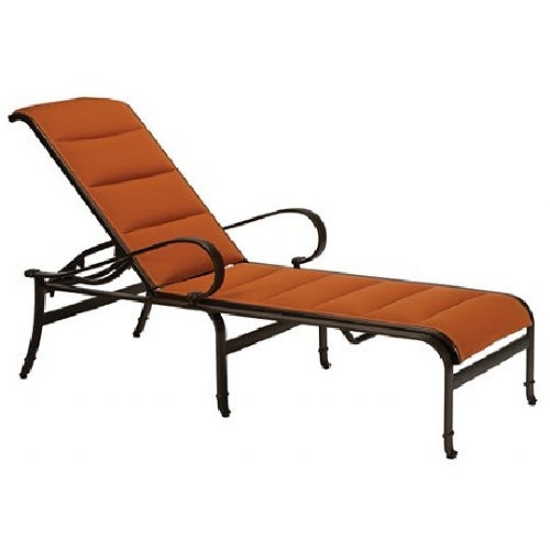 Torino Chaise Lounge Replacement Padded Sling by Tropitone