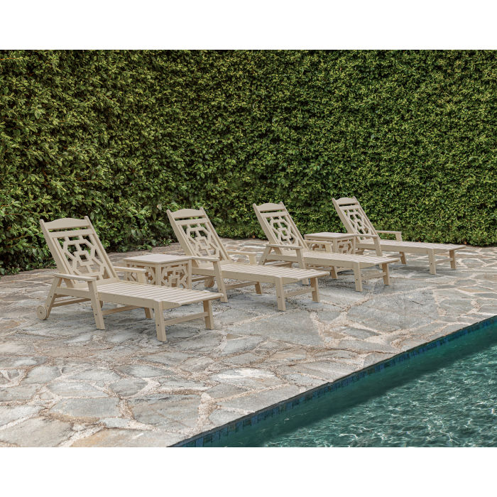 Chinoiserie 6-Piece Chaise Set by Pollywood