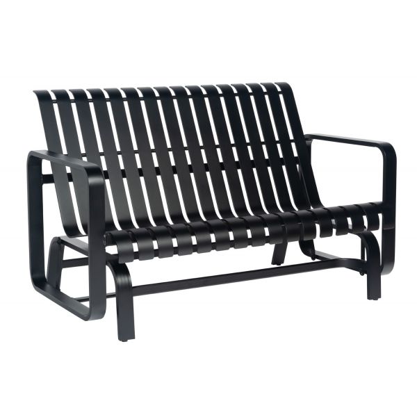 Colfax Love Seat Glider By Woodard