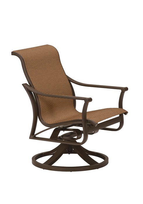 Corsica Sling Swivel Rocker by Tropitone