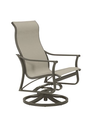 Corsica Sling Swivel Action Lounger by Tropitone