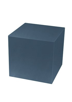 Curve Tea Table/Stool with Weight bright blue