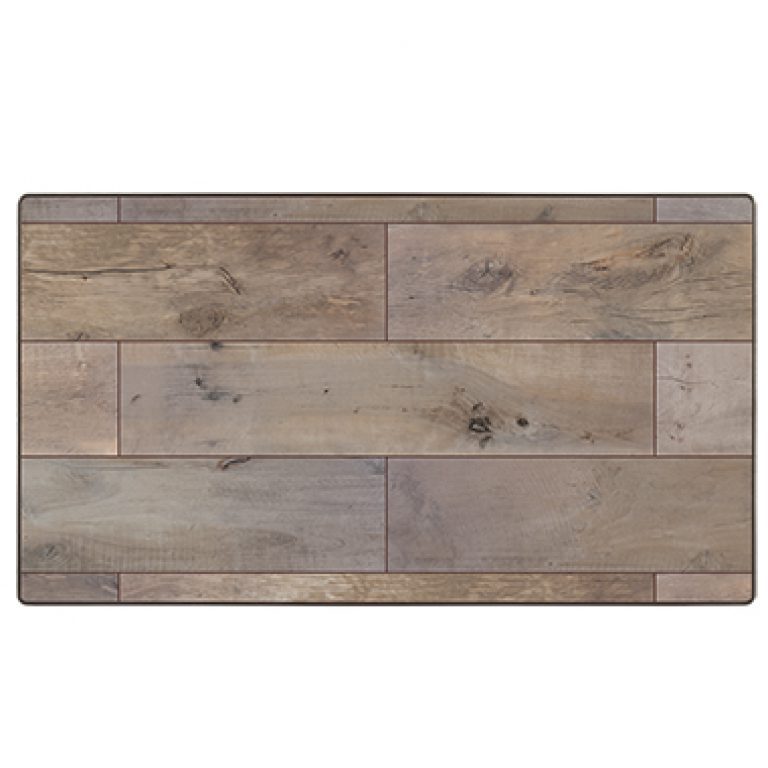 28x50" Dakota Table Top with Aluminum Rim by O.W. Lee.