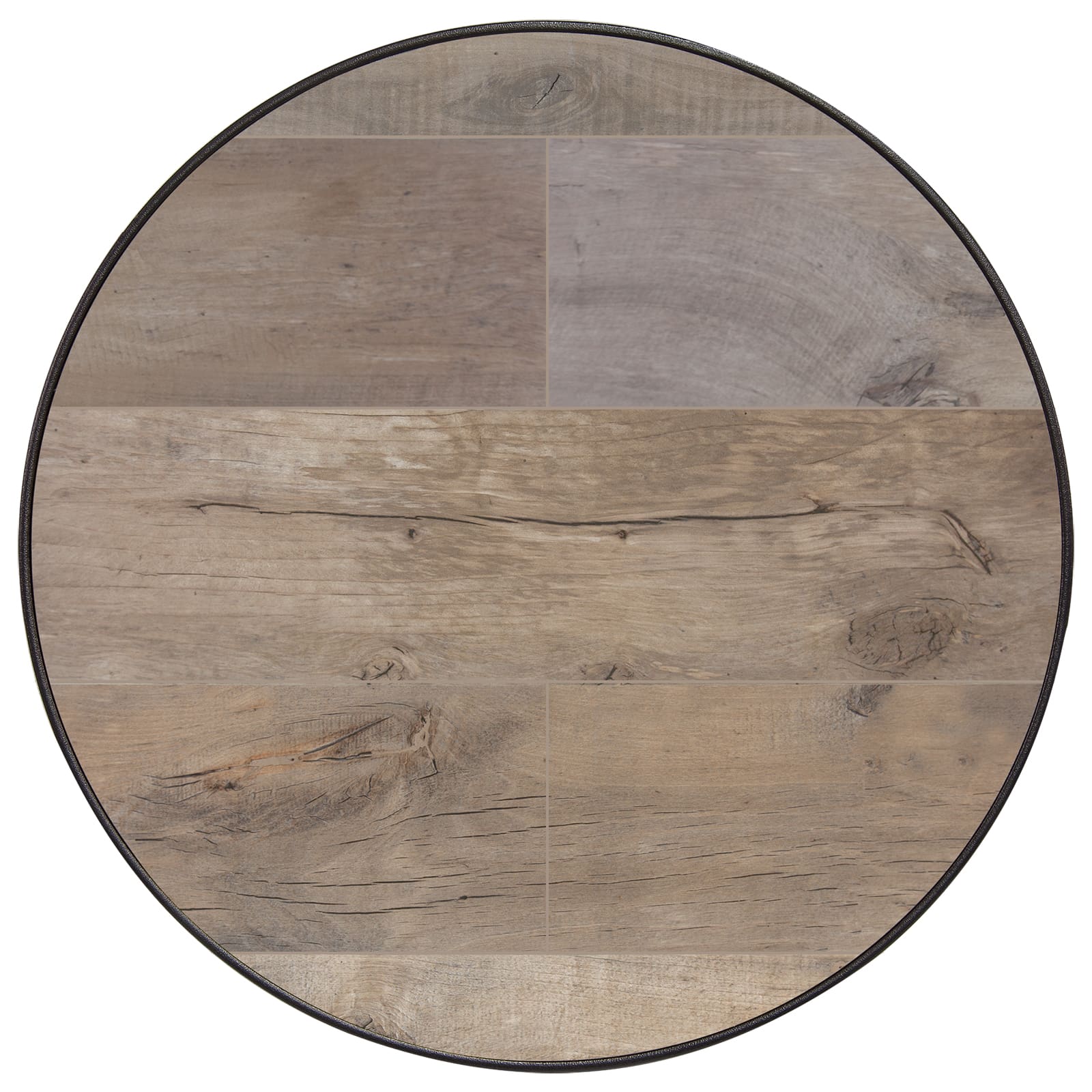 30" Rd. Dakota Table Top with Aluminum Rim by O.W. Lee.