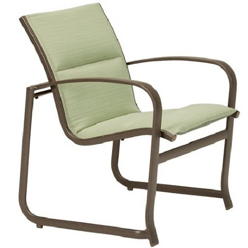 Spinnaker Dining Chair Replacement Padded Sling by Tropitone