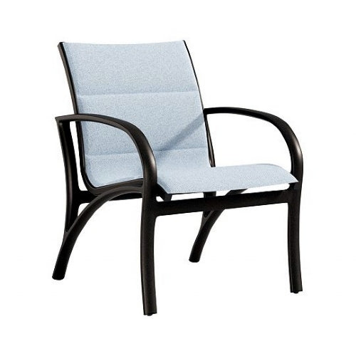 Ronde Low Back Dining Chair Replacement Padded Sling by Tropitone
