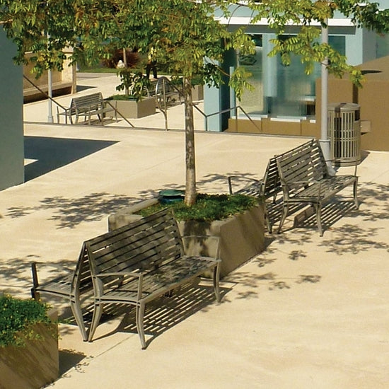 Boulevard Waste Receptacle by Tropitone