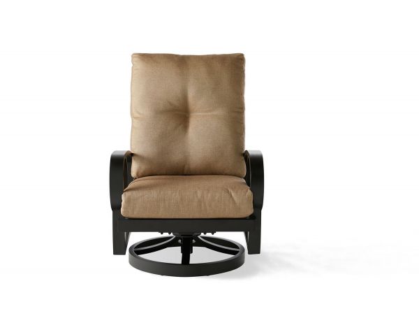 Eclipse Swivel Rocking Dining Armchair By Mallin