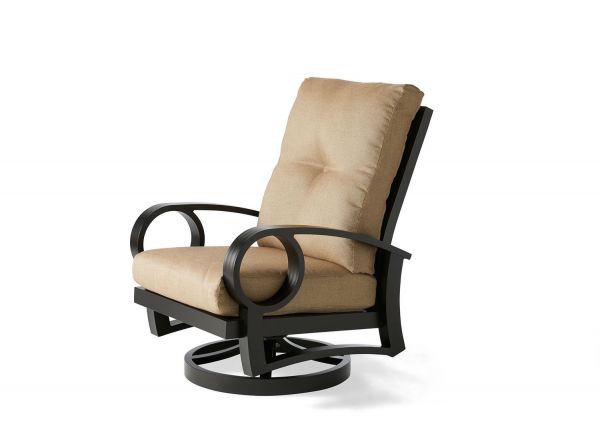 Eclipse Swivel Rocking Dining Armchair By Mallin