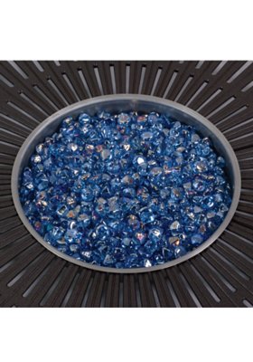 3/4"-1" Glass Fire Pebbles