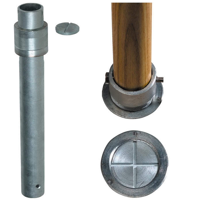 16" Flush Mount Gopher Sleeve for 2.5" Umbrella Pole by Tropitone