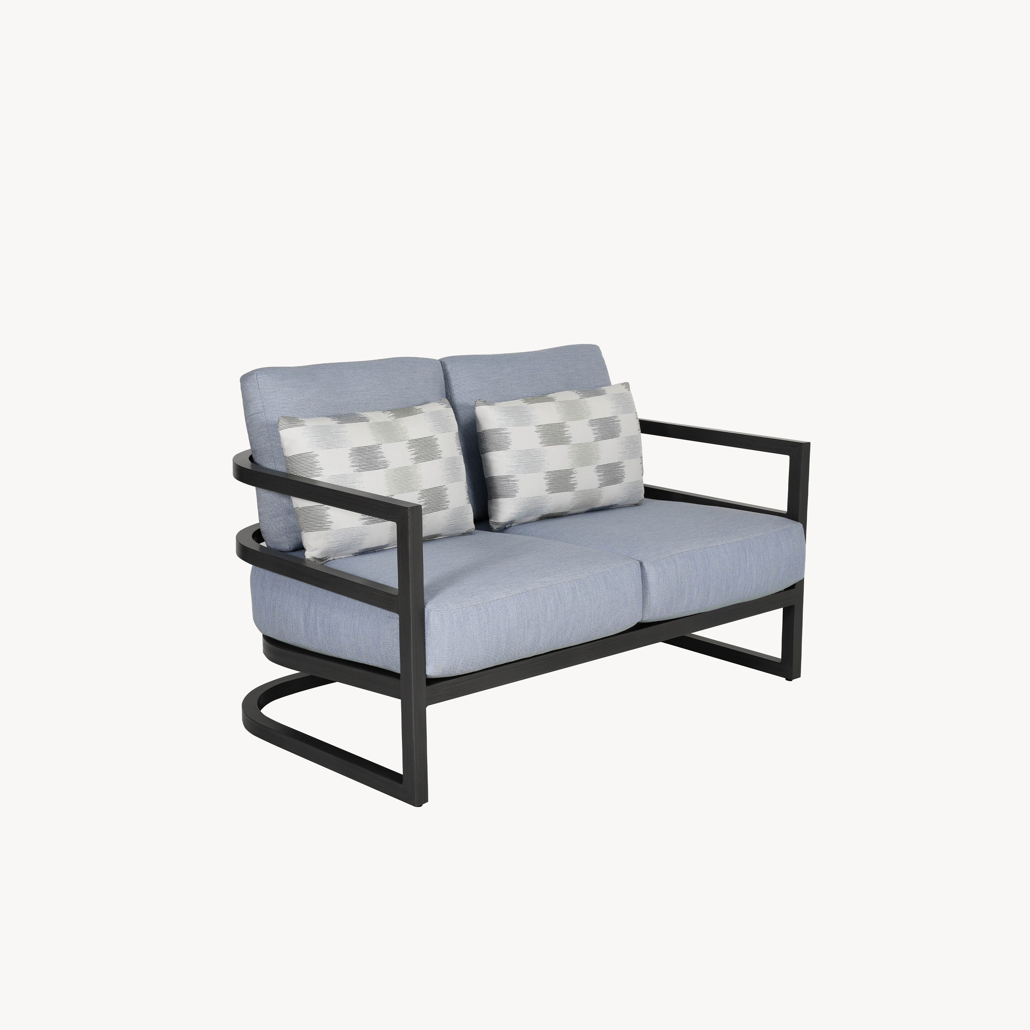 Gala Cushioned Loveseat By Castelle