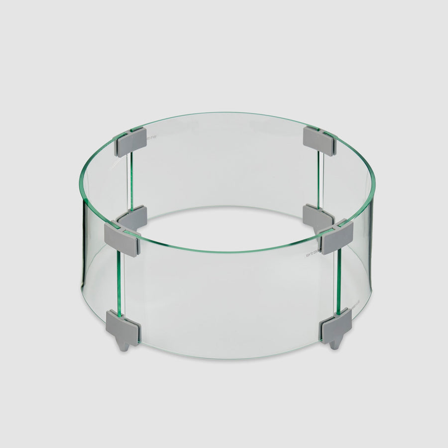 Round Glass Wind Guard