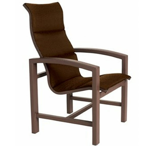Lakeside High Back Dining Chair Replacement Padded Sling by Tropitone