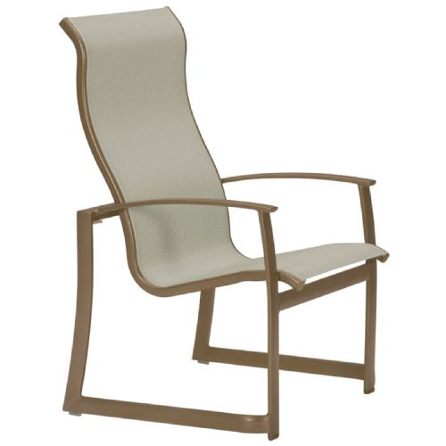 Mainsail High Back Dining Chair Replacement Sling by Tropitone