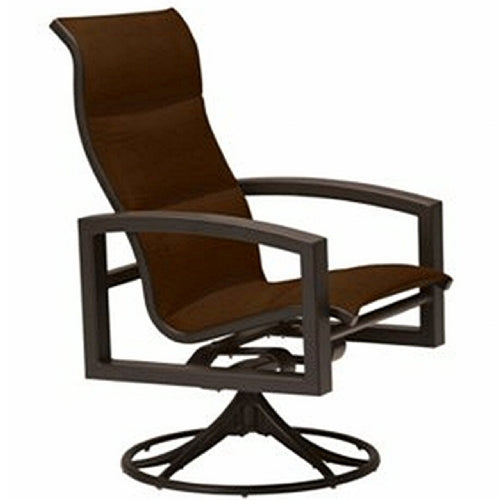Lakeside High Back Swivel Rocker Replacement Padded Sling by Tropitone