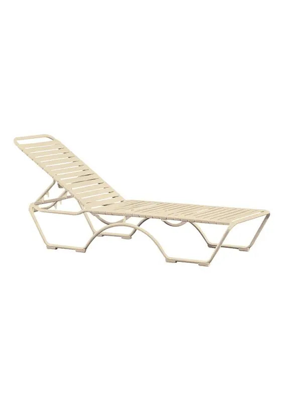 Kahana Strap Armless Chaise Lounge (ADA Compliant) by Tropitone