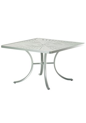La'Stratta 42" Square Dining Umbrella Table