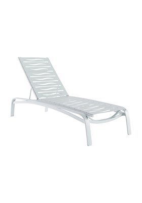 Laguna Beach EZ SPAN™ Wave Chaise Lounge by Tropitone