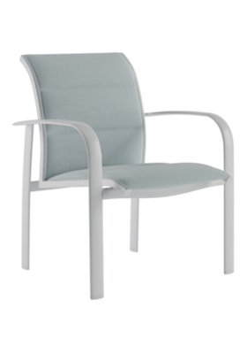 Laguna Beach Padded Sling Dining Chair by Tropitone