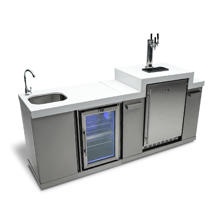 Beverage Center and Kegerator MA-BEVKEG by Mont Alpi