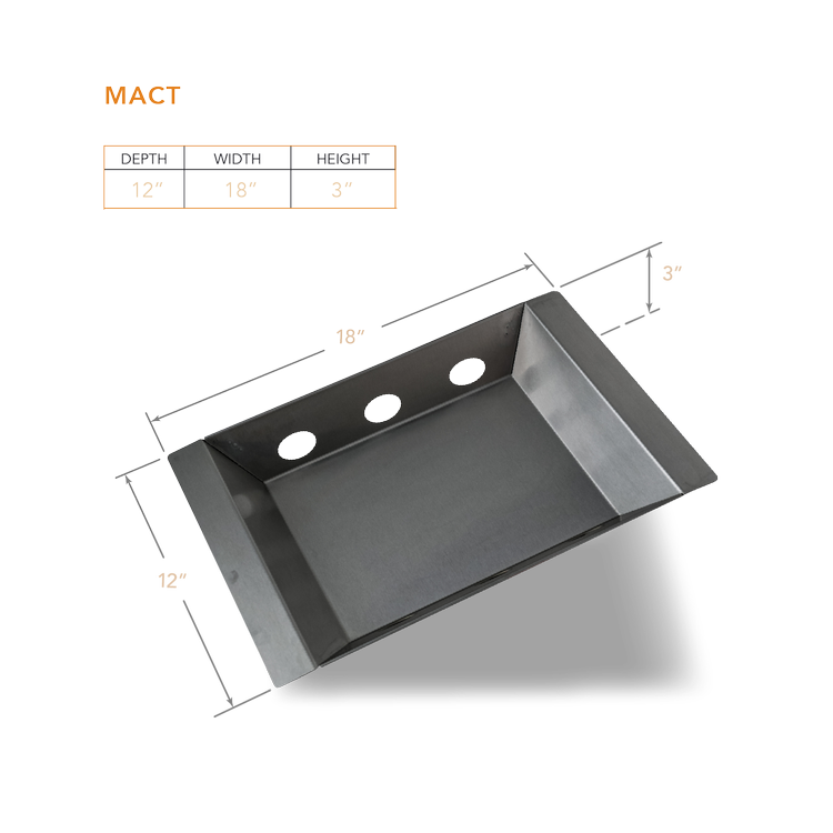 Charcoal Plate MACT by Mont Alpi