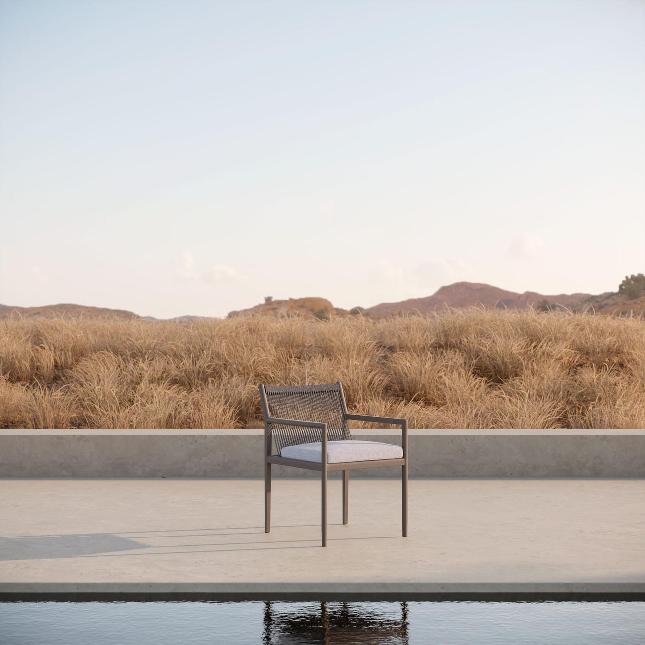 Madeira Dining Chair - Bronze by Azurro Living