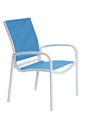 Millennia Relaxed Sling Dining Chair By Tropitone