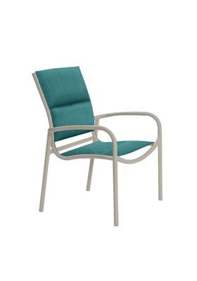 Millennia Padded Sling Dining Chair By Tropitone