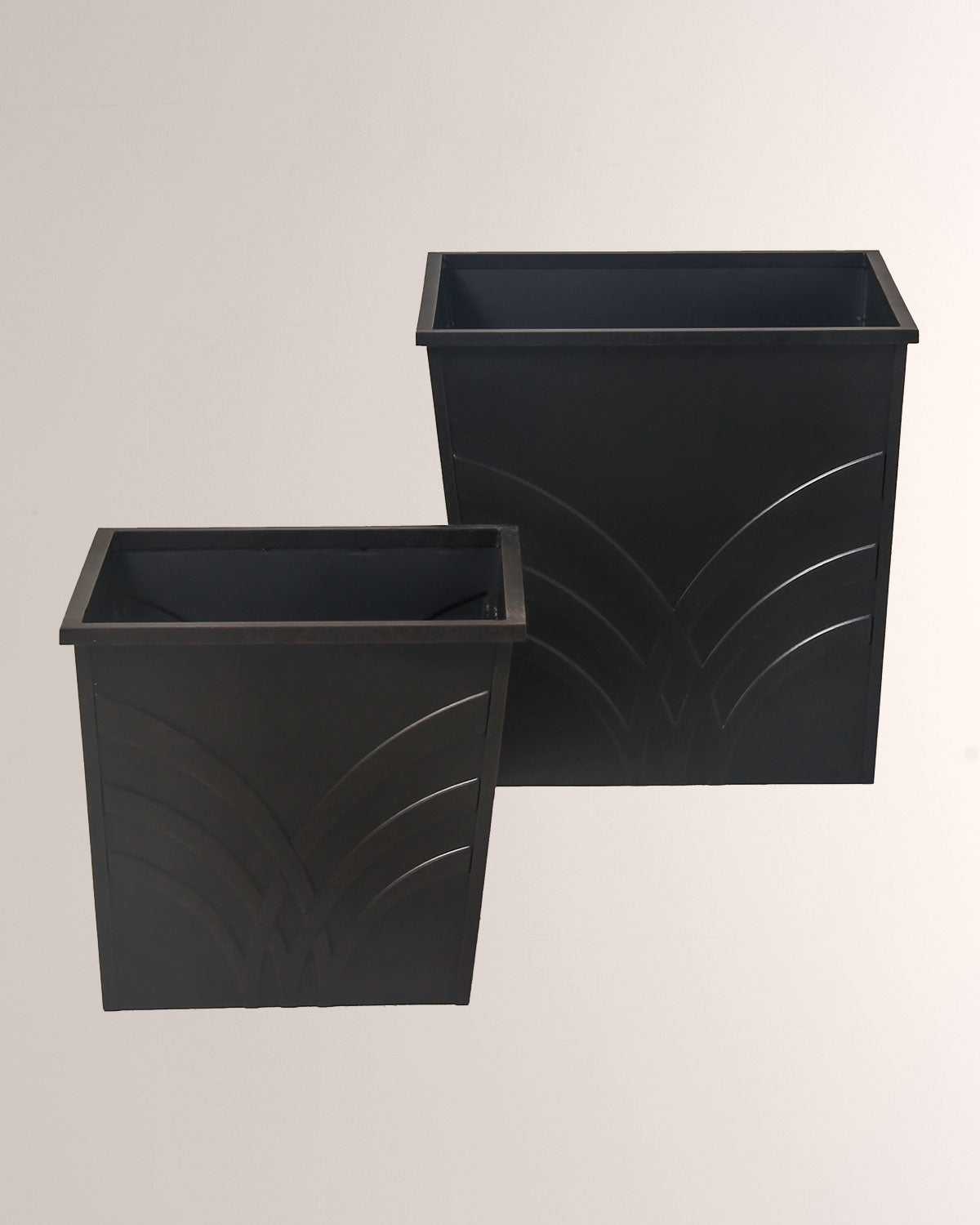Palm Planter Boxes set by Hanamint