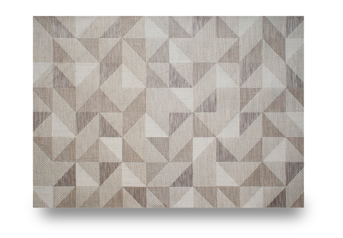 Prism - Taupe Indoor /Outdoor Rug by Treasure Garden