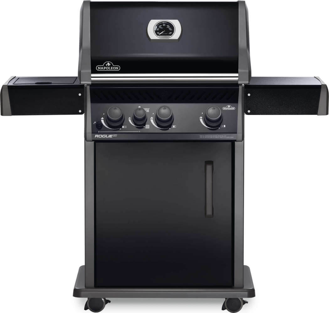 Shop Rogue® XT 425 Black SIB with Infrared Side Burner By Napoleon