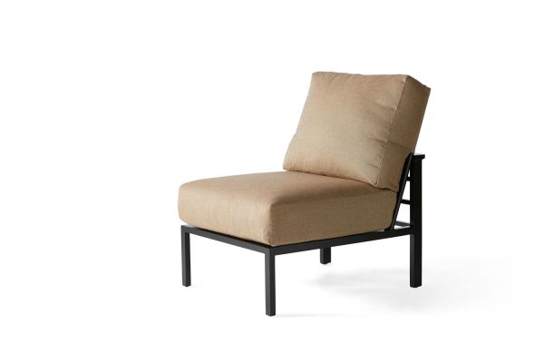Sarasota Cushion Armless Lounge Chair by Mallin
