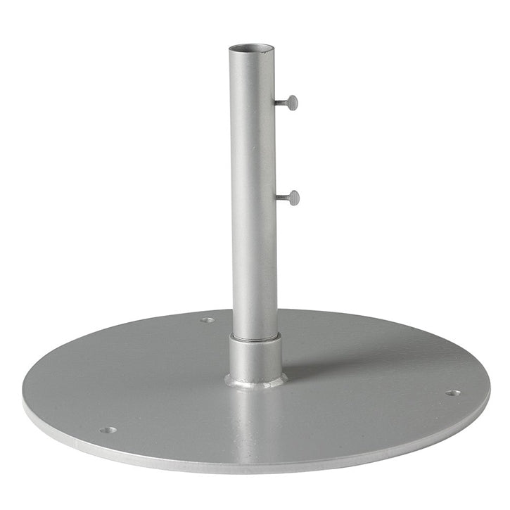 24" Round Steel Plate Free Standing Base by Tropitone
