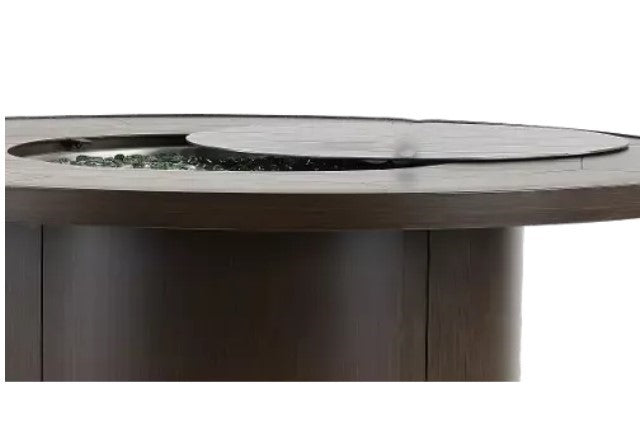 Large Round Fire Pit Flat Lid Cover By Ow Lee